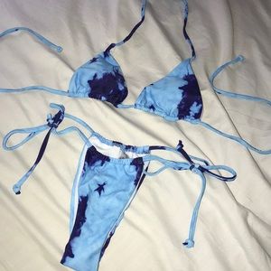Tie dye bikini